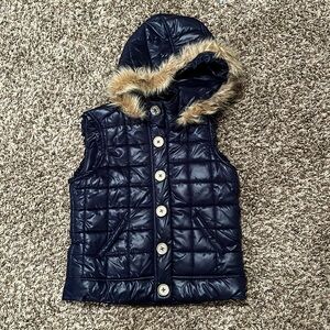 Justice brand girls size 14 puffy vest